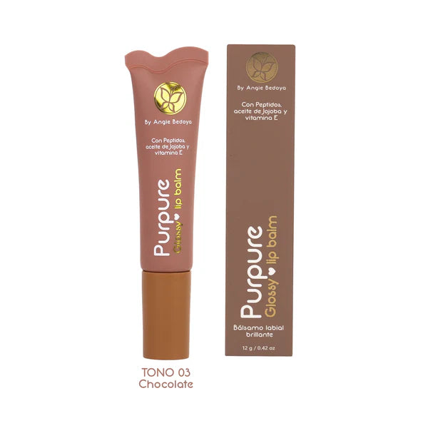 LIP BAM GLOSSY CHOCOLATE PURPURE