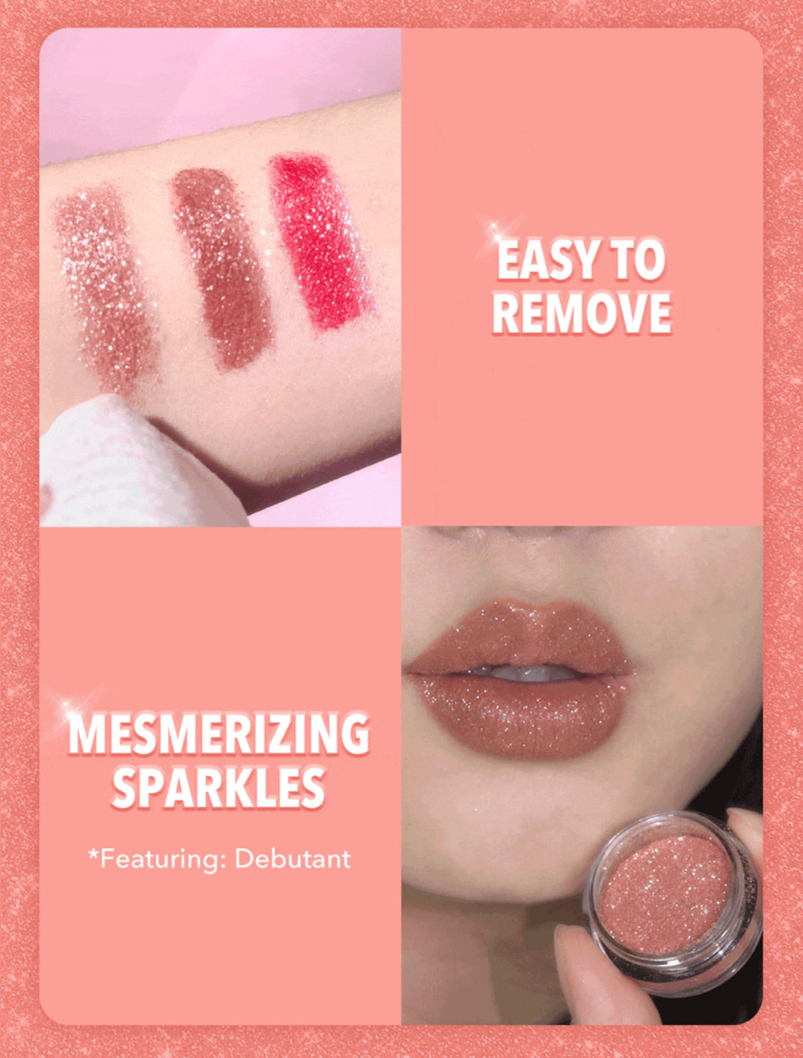 KIT DE GLITTER PARA LABIOS DE SHEGLAM