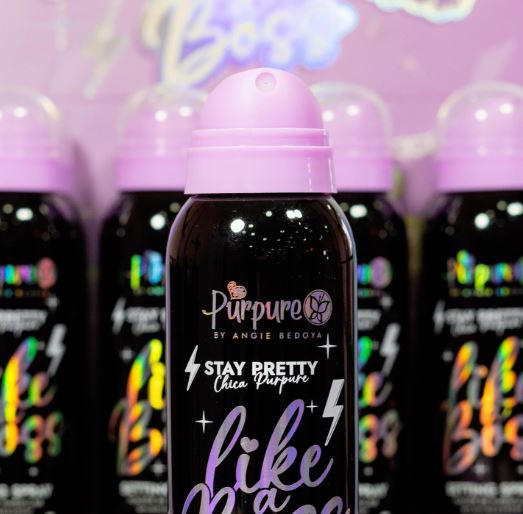 FIJADOR MAQUILLAJE LIKE BOSS PURPURE