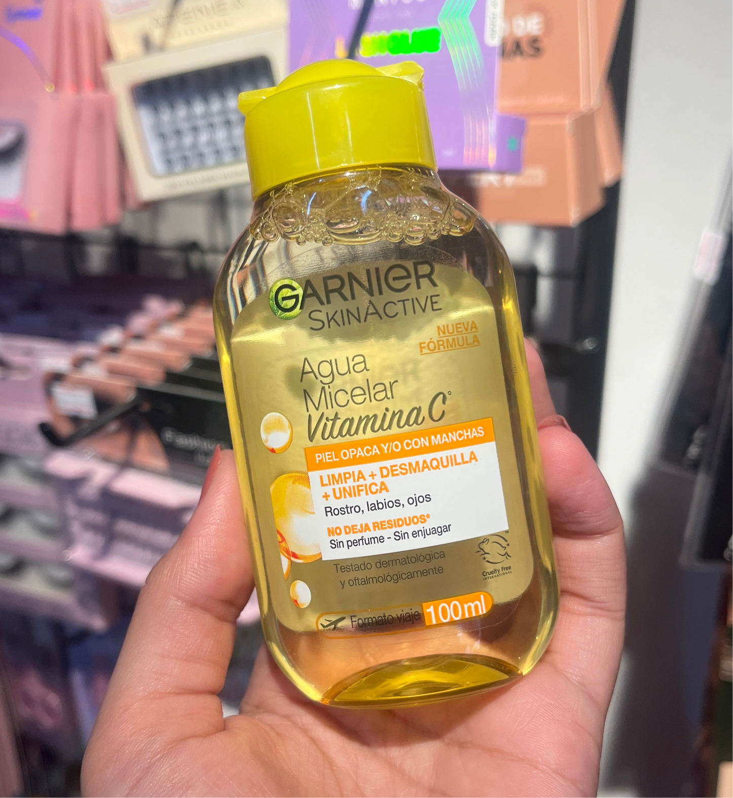 AGUA MICELAR EN ACEITE BIFASICA GARNIER