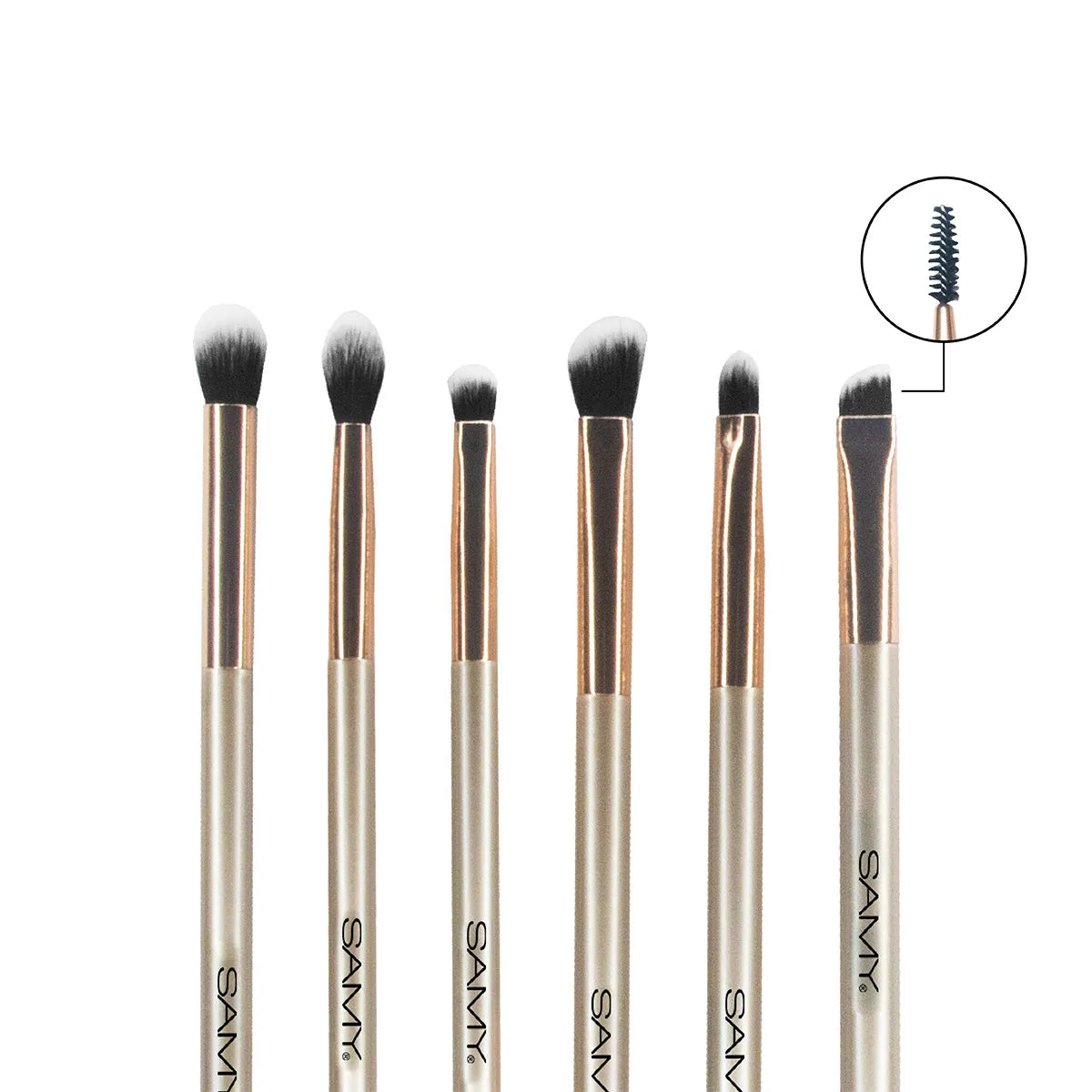 KIT DE BROCHAS X 10 UND GOLDEN GLAM SAMY