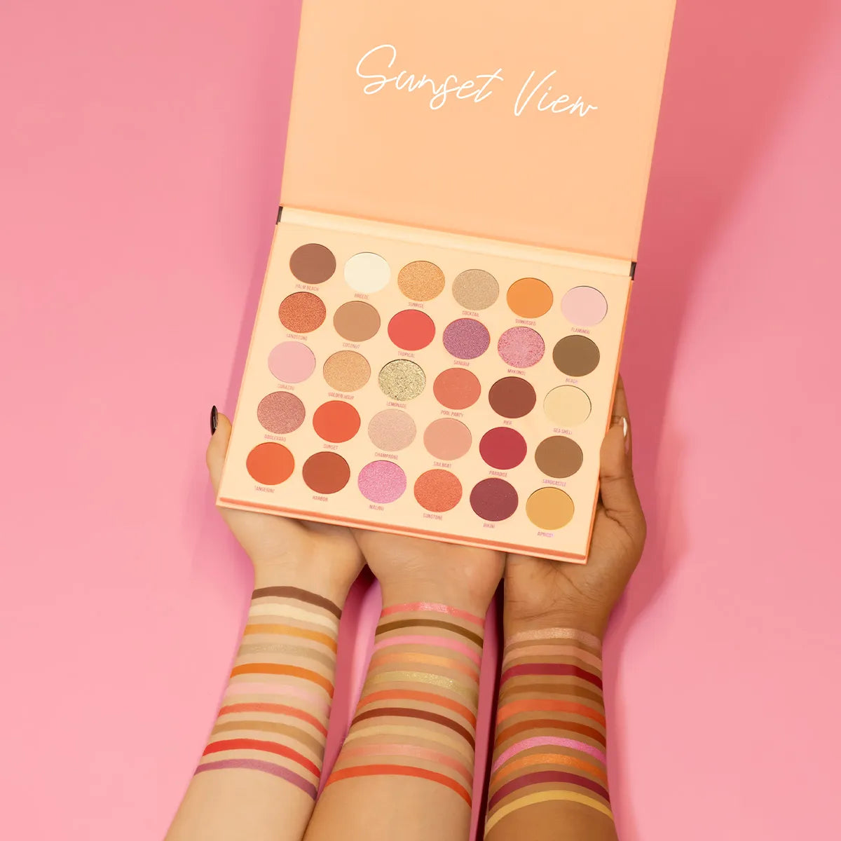 PALETA X 30 SOMBRAS SUNSET GLAM SAMY