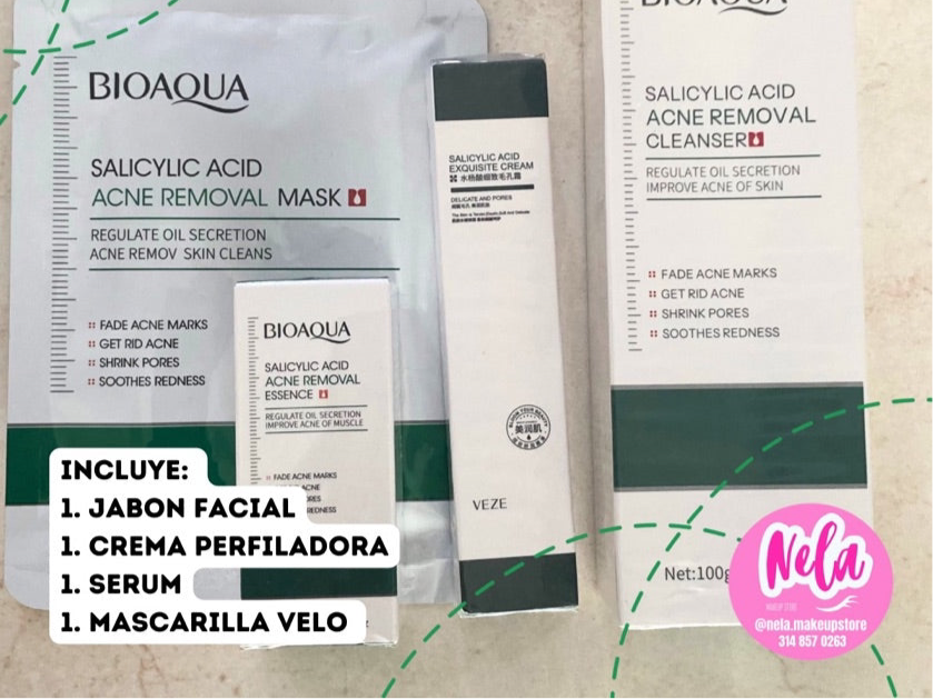 KIT DE ACIDO SALICILICO BIOAQUA