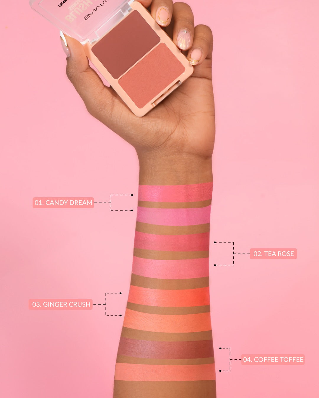 RUBOR 2 EN 1 SUNSET GLAM SAMY
