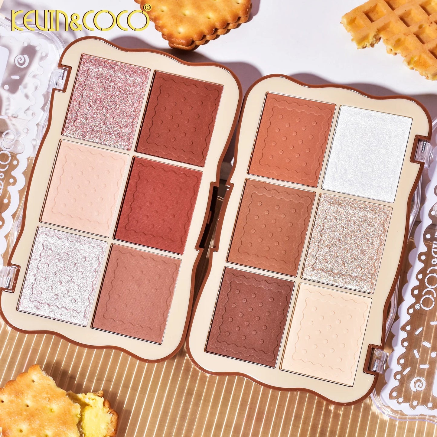 PALETA DE CONTORNO E ILUMINADOR DE KEVIN Y COCO