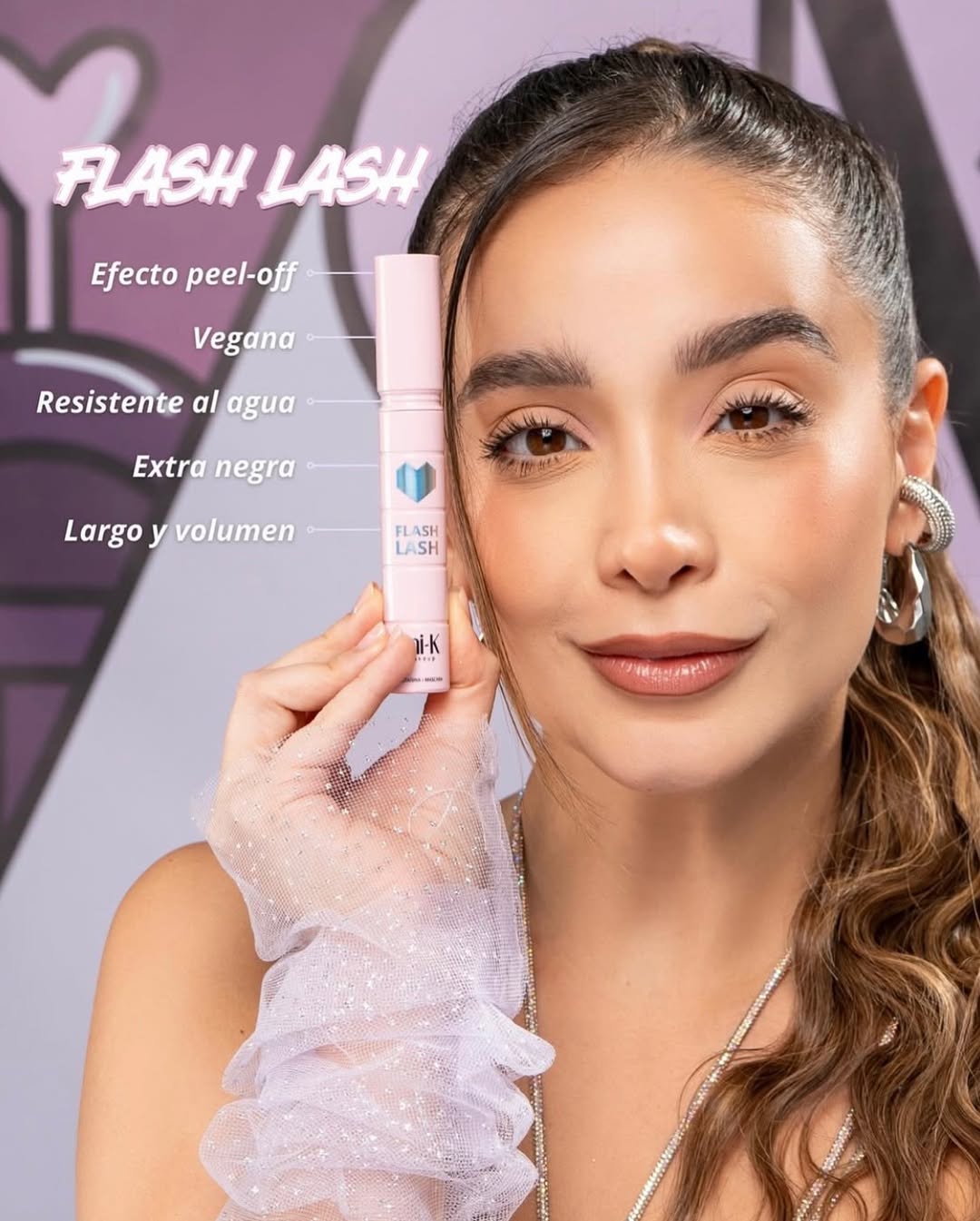 PESTAÑINA DE ANIK FASH LASH (empaque rosado)