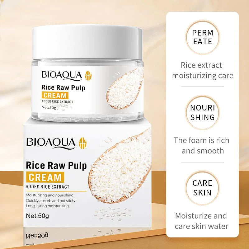 CREMA HIDRATANTE ARROZ BIOAQUA