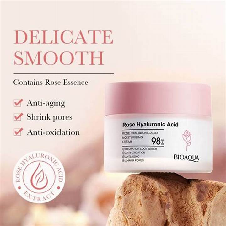 CREMA HIDRATANTE ROSAS CON ACIDO HIALURONICO BIOAQUA