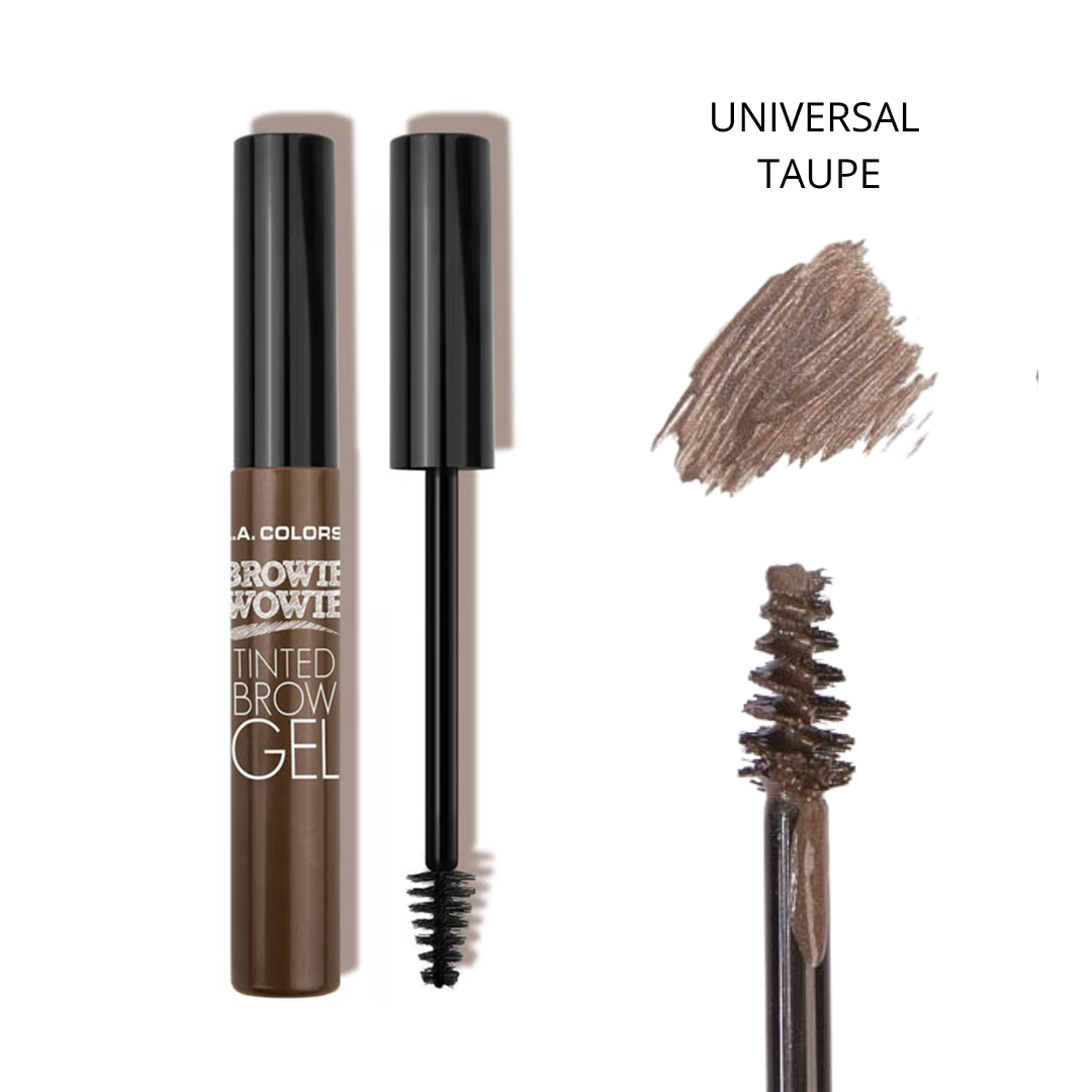 GEL PARA CEJAS CON COLOR "UNIVERSAL TAUPE" - LA COLORS