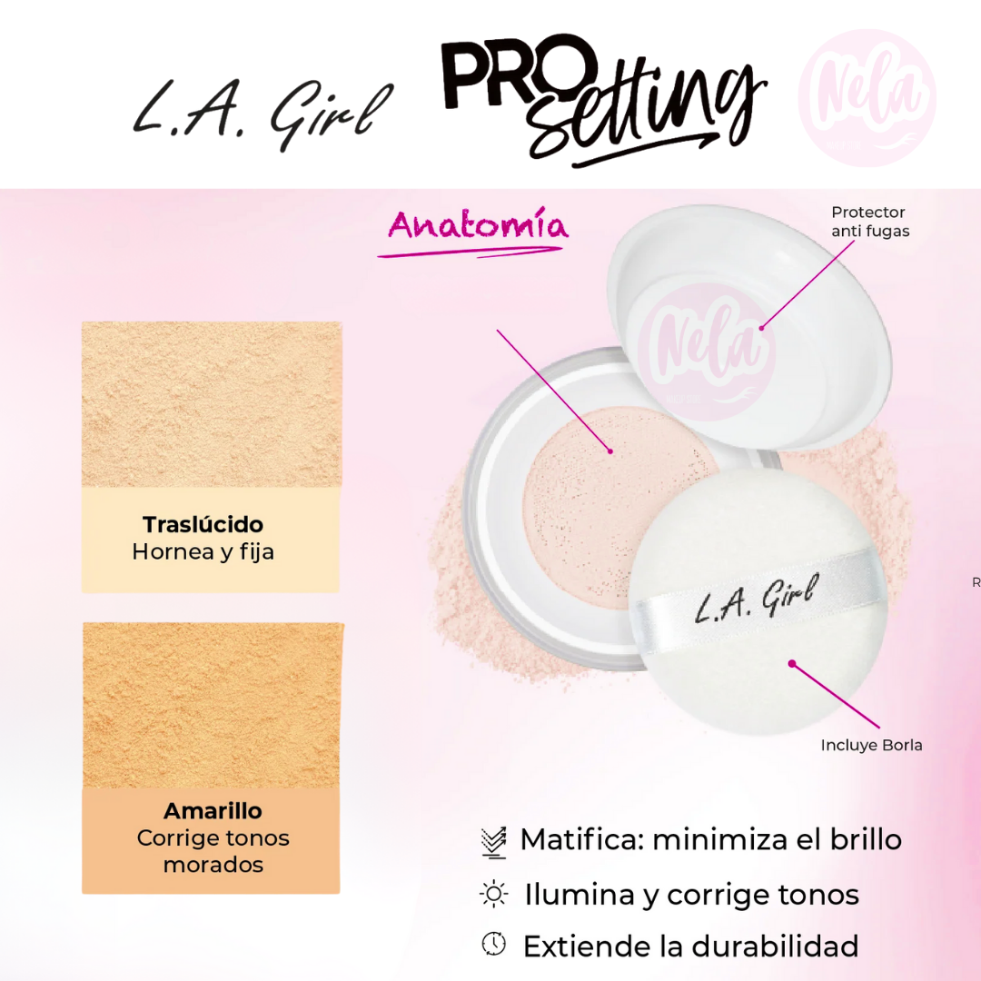 POLVO SUELTO PRO SETTING LA GIRL