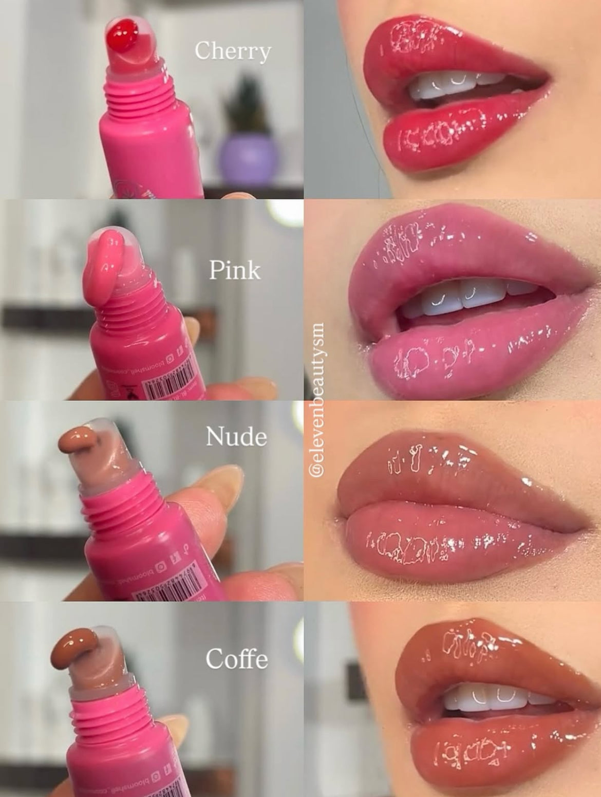 BLOOM KISS GLOSS EN COJÍN - BLOOMSHELL