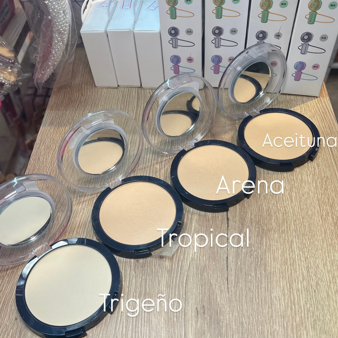 POLVO COMPACTO DE VOGUE MATE NATURAL