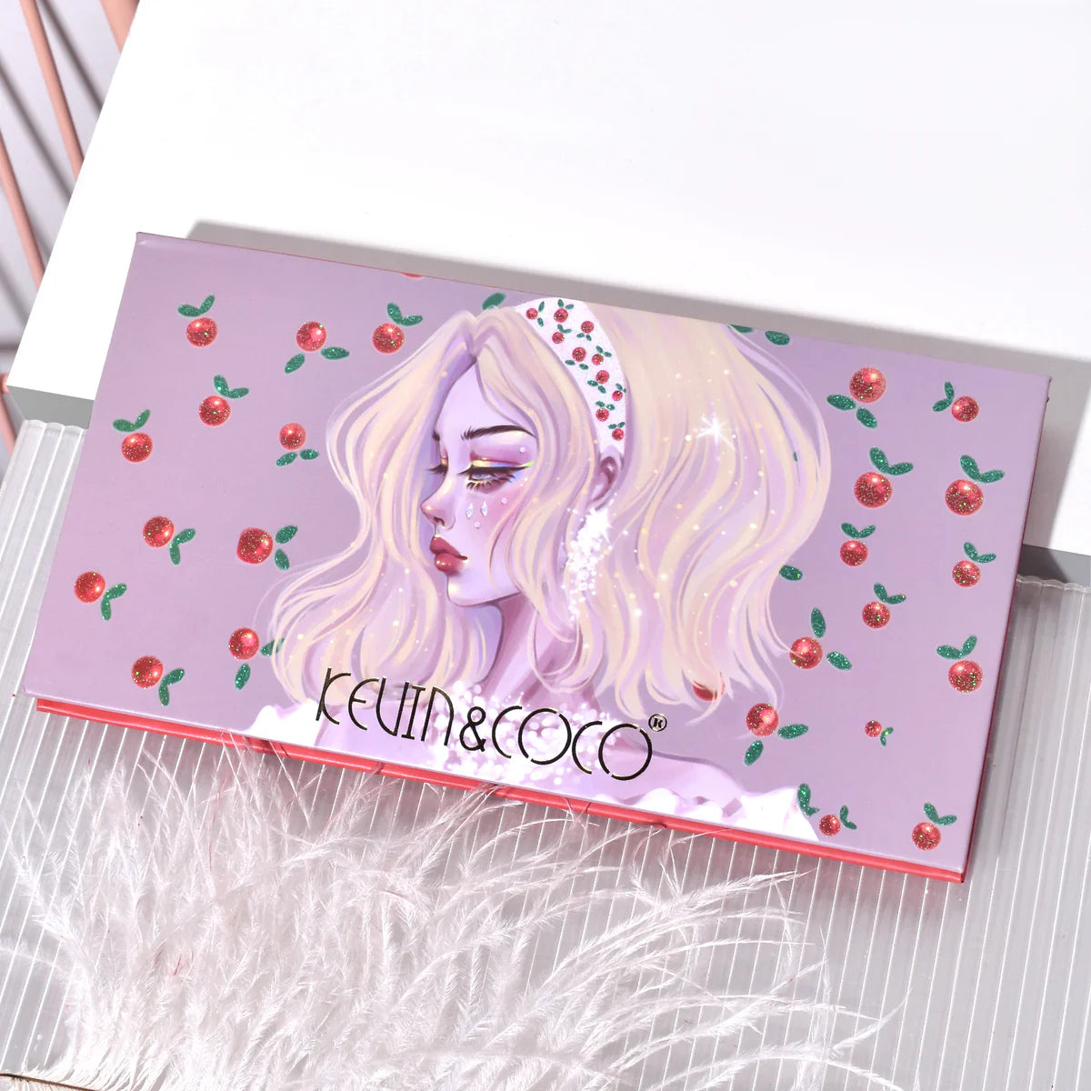 PALETA DE SOMBRAS DE OJOS KEVIN Y COCO X18