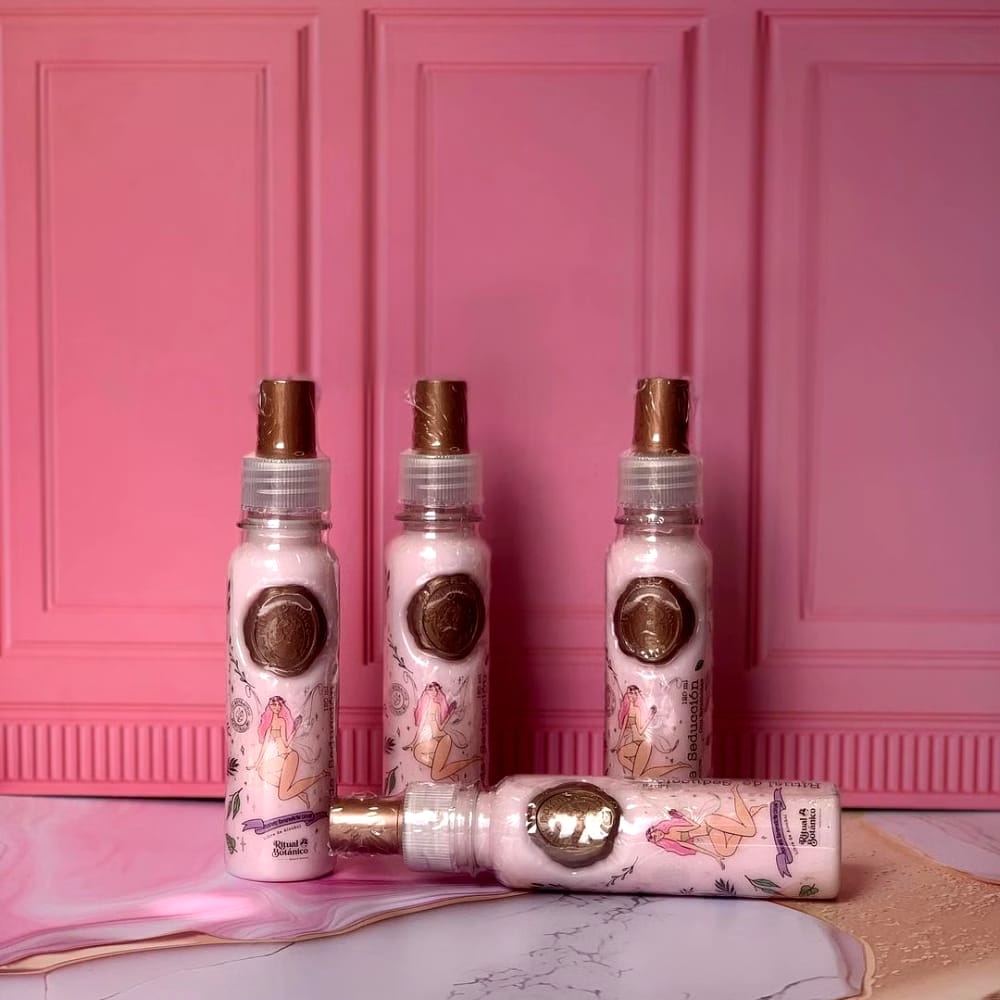 PERFUME TERMOPROTECTOR DESENREDANTE CON FEROMONAS DE RITUAL BOTÁNICA - ROSADO