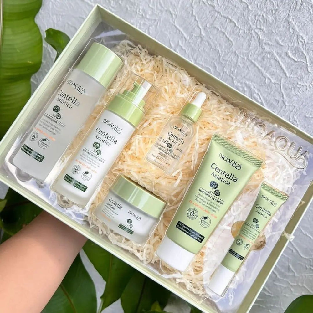 RUTINA FACIAL COMPLETO DE CENTELLA ASIÁTICA DE BIOAQUA