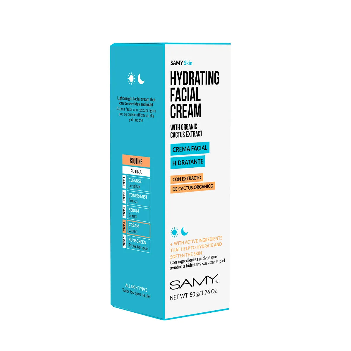 CREMA FACIAL HIDRATANTE SAMY