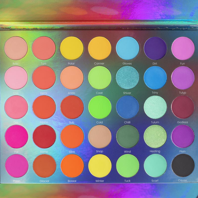 PALETA DE SOMBRAS DE MONTOC ÁRTICA