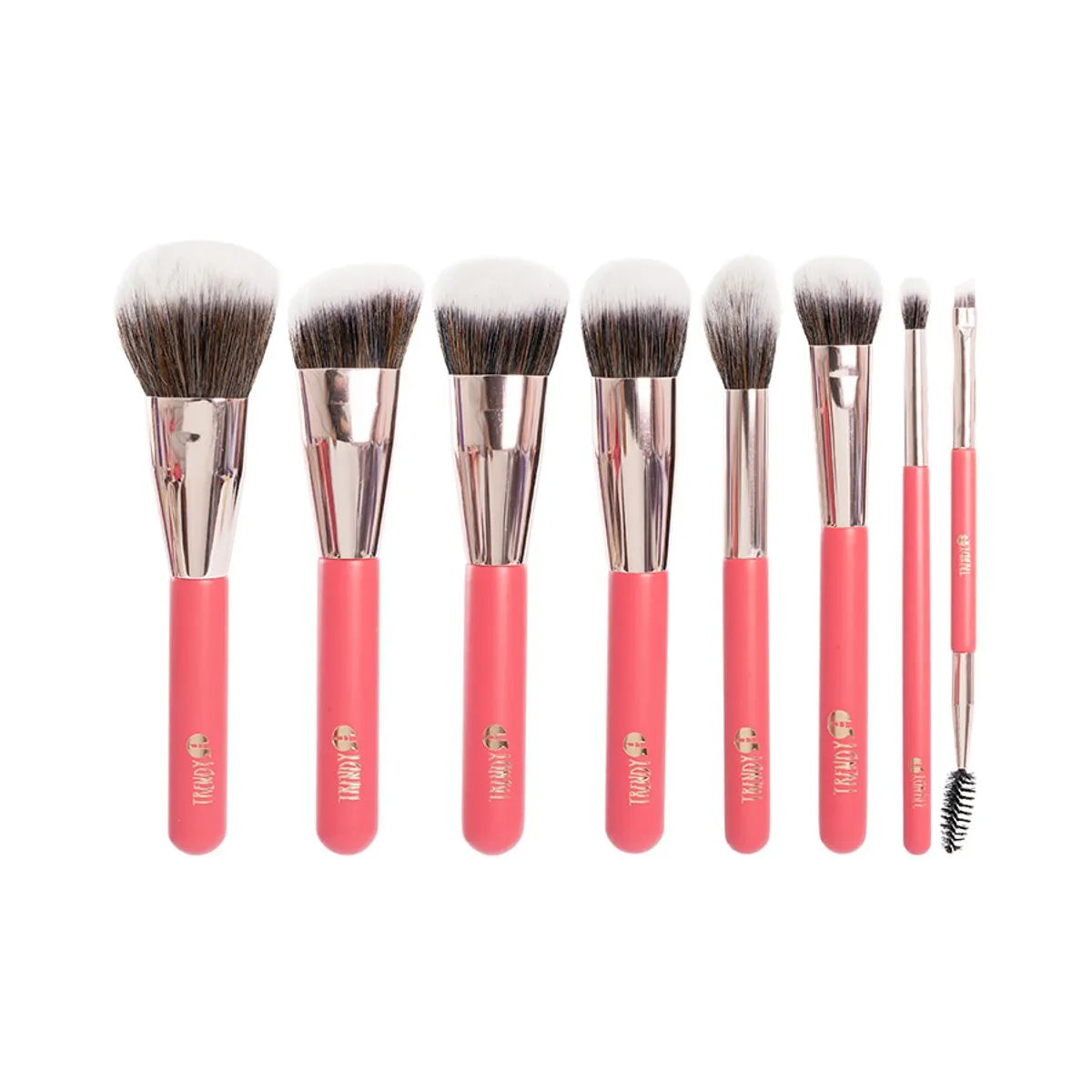 KIT DE BROCHAS x10 ROSAS TERCIOPELO TRENDY