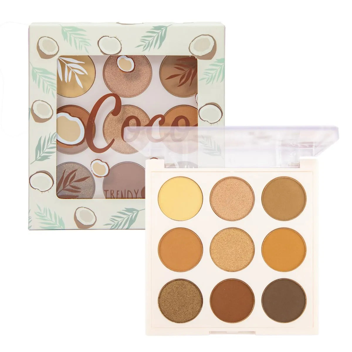 PALETA DE SOMBRAS REF COCO DE TRENDY
