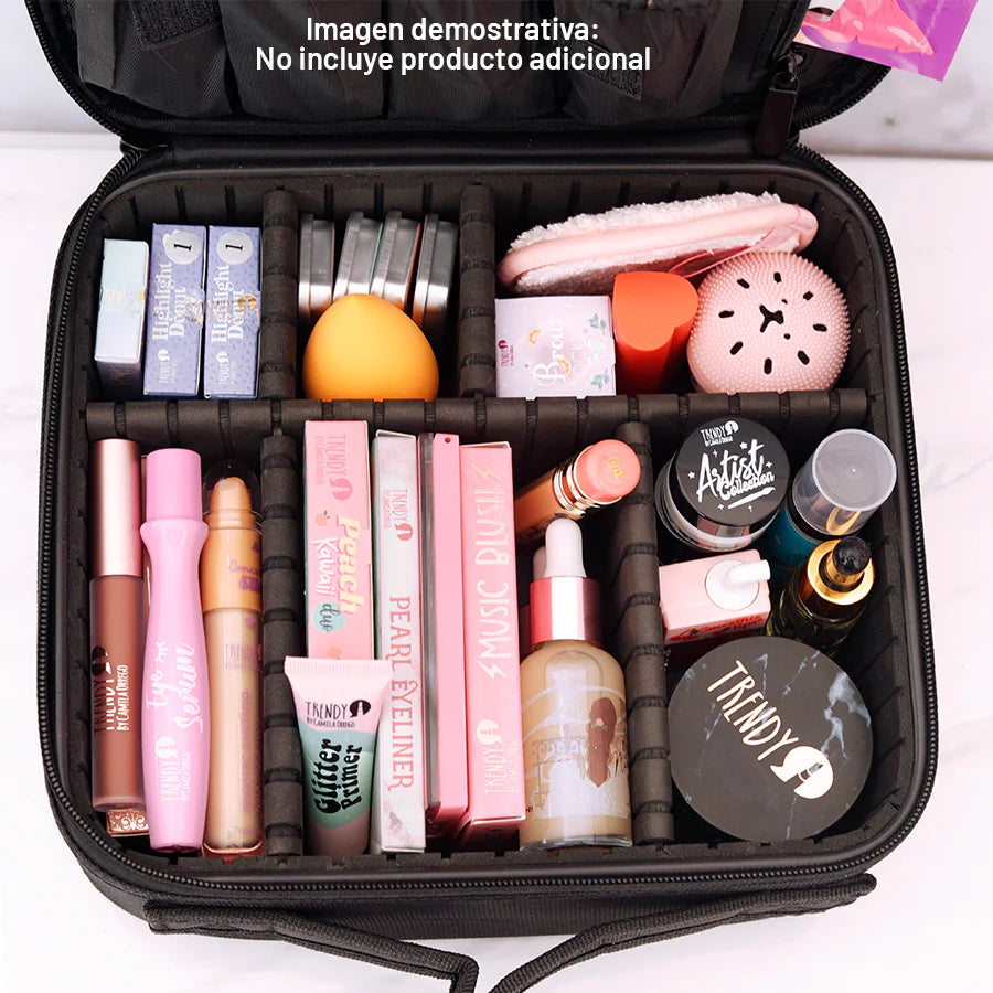 MALETA MEDIANA DE MAQUILLAJE TRENDY