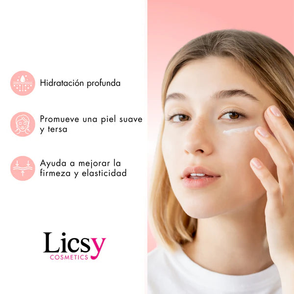 CREMA HIDRATANTE CON COLAGENO LICSY