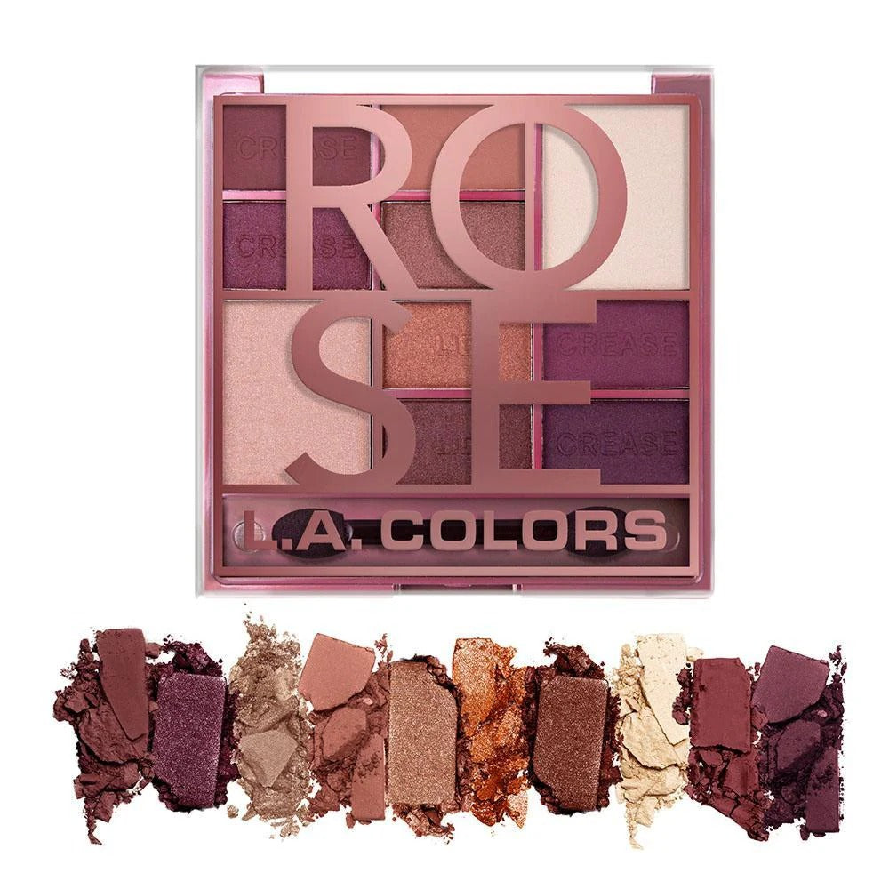 PALETA DE SOMBRAS Y ROSTRO DE ALTA PIGMENTACION - LA COLORS