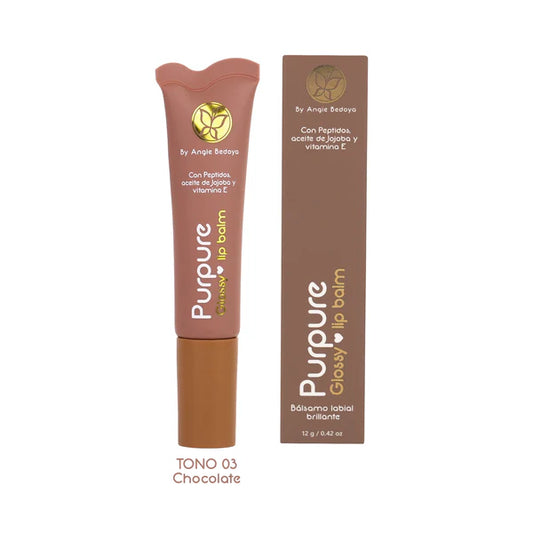 LIP BAM GLOSSY CHOCOLATE PURPURE