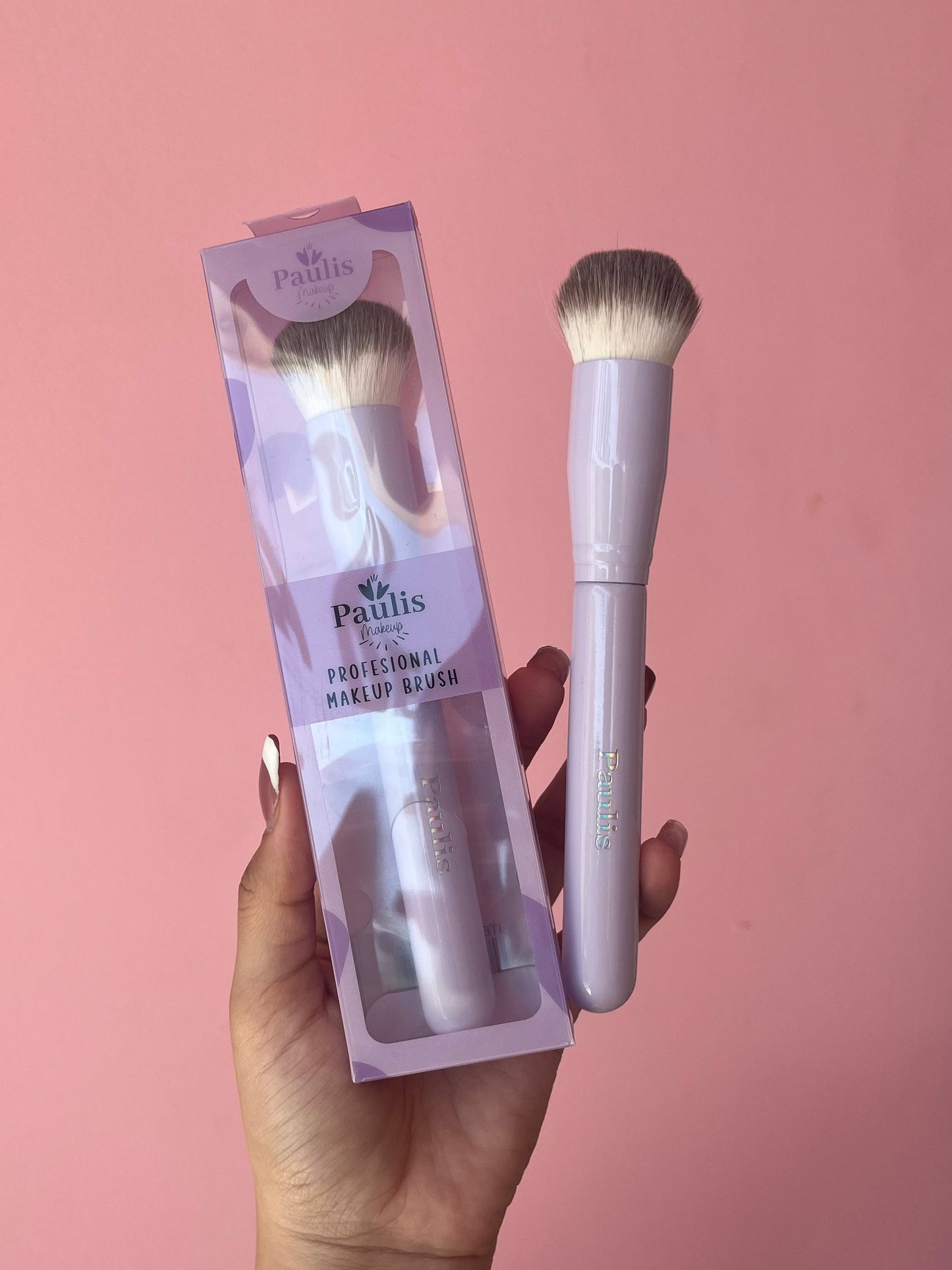 BROCHA PARA PRODUCTOS EN CREMA O LIQUIDOS LILA PAULIS