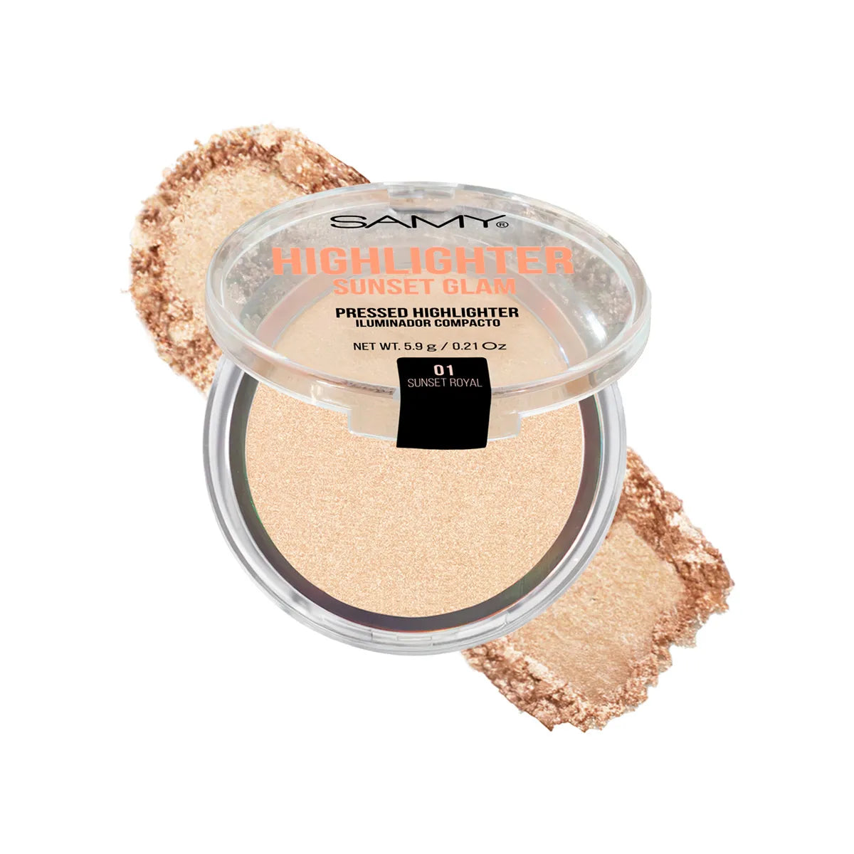 ILUMINADOR SUNSET GLAM SAMY