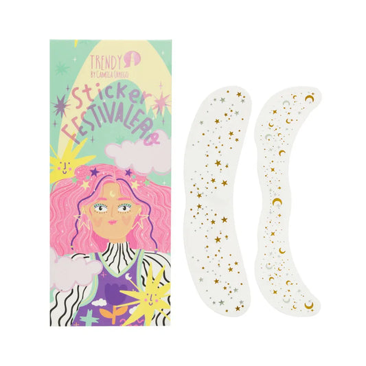 STICKER DE ROSTRO TRENDY