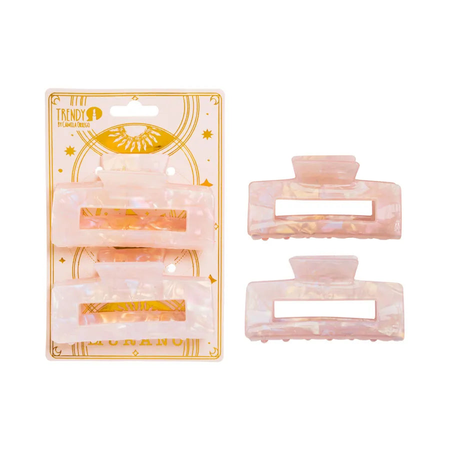 PINZA PARA EL CABELLO GRANDE X2 TRENDY