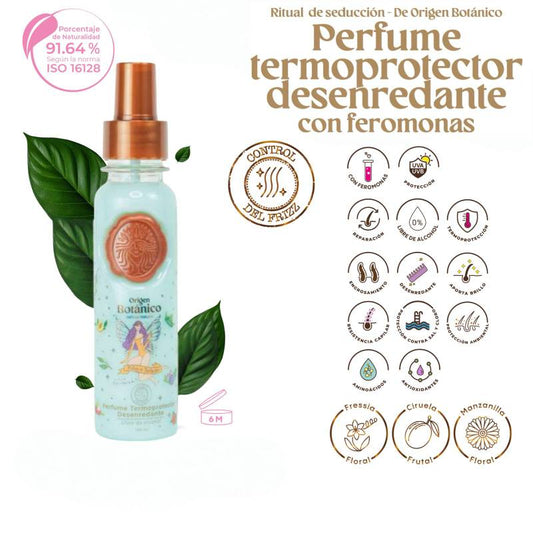 PERFUME TERMOPROTECTOR DESENREDANTE CON FEROMONAS DE RITUAL BOTÁNICA - AZUL