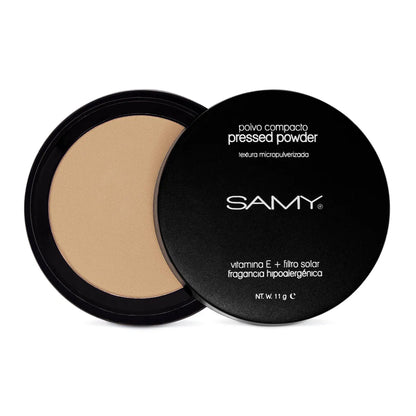 POLVO COMPACTO CON FILTRO SOLAR SAMY