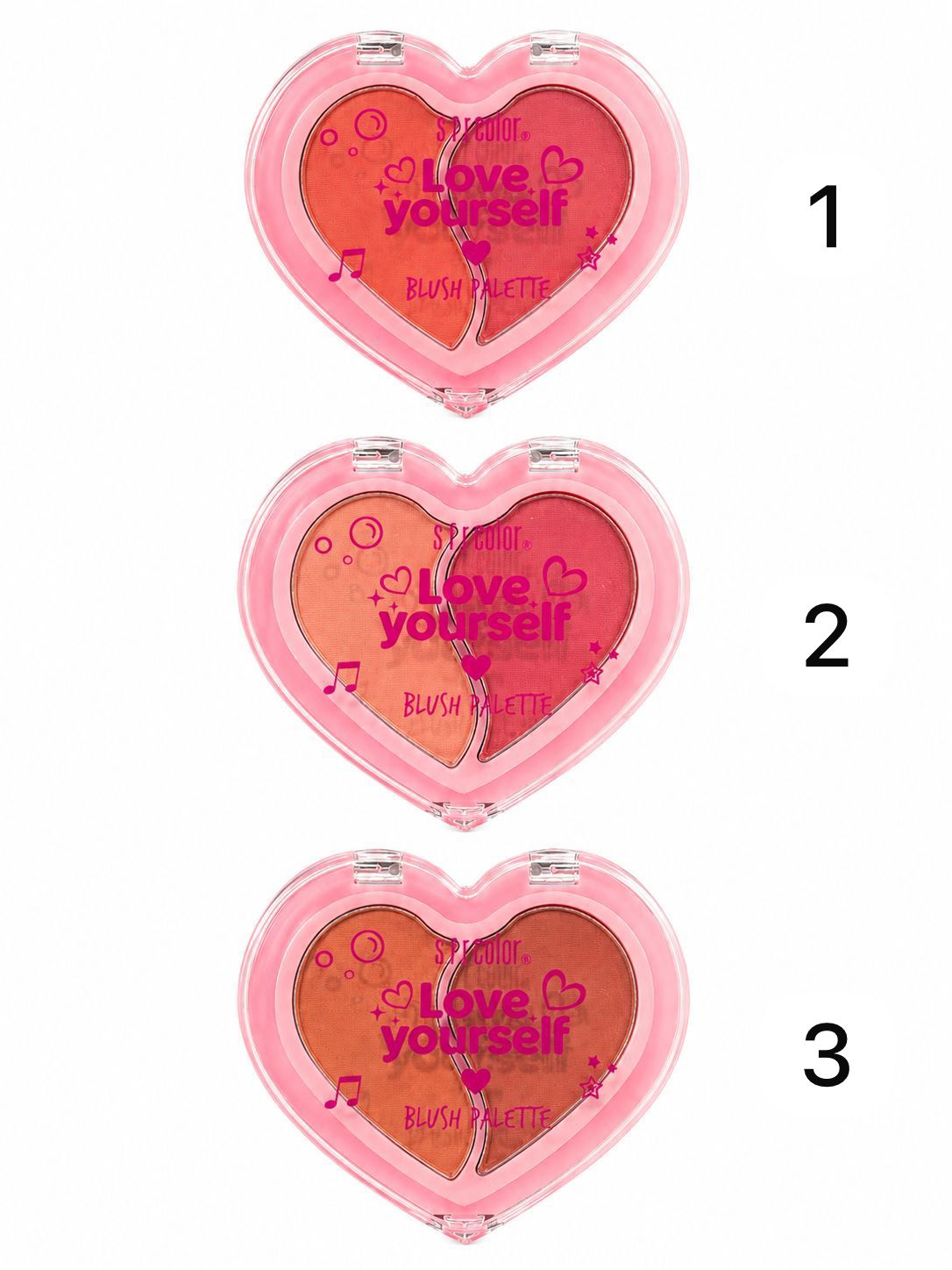 RUBOR POLVO DUO LOVE YOURSELF SRF COLORS