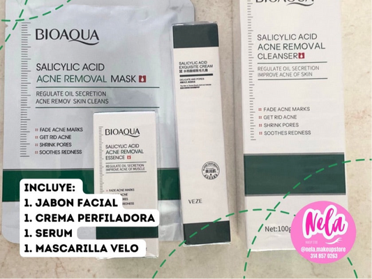 KIT DE ACIDO SALICILICO BIOAQUA