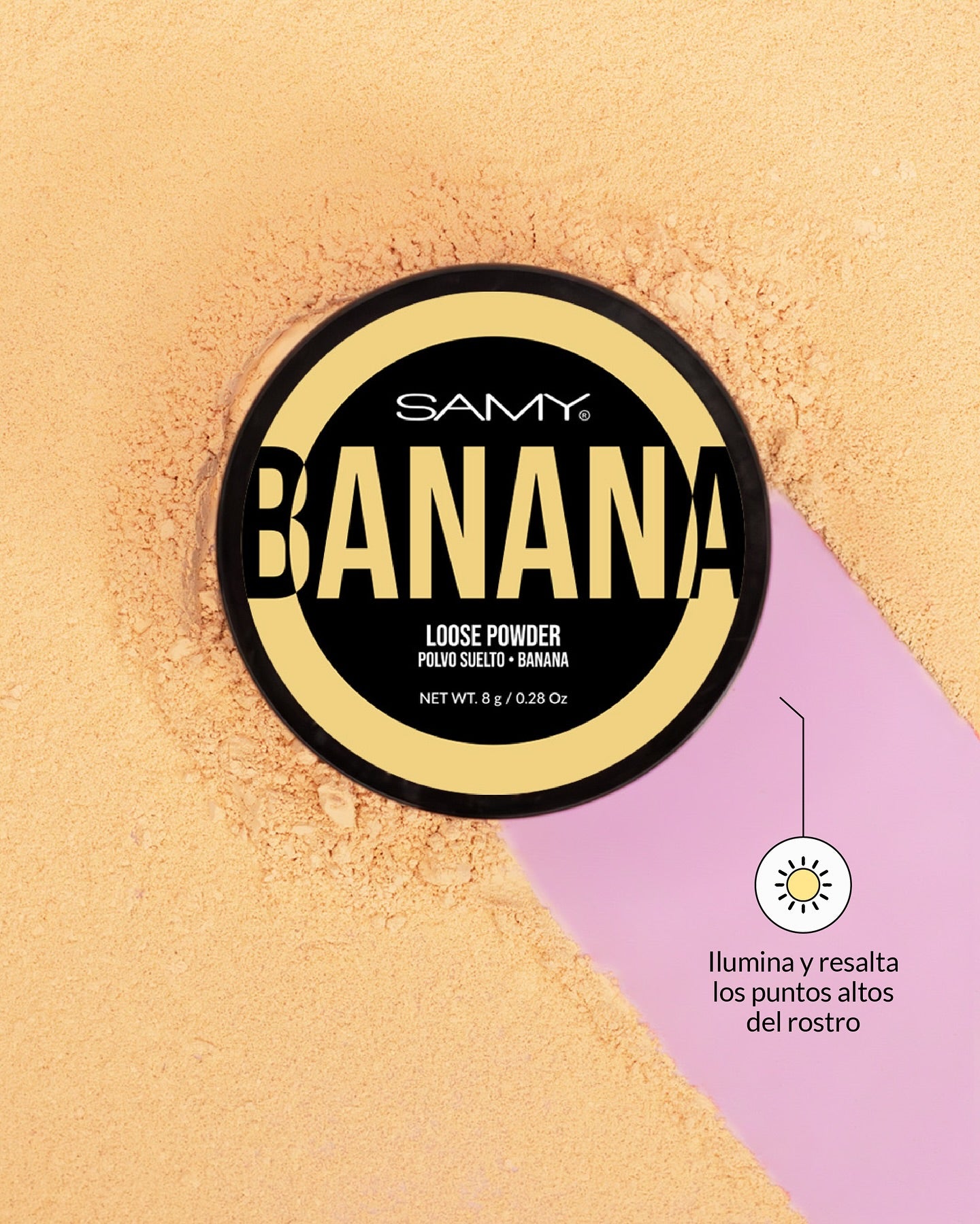 POLVO SUELTO BANANA SAMY 8 g