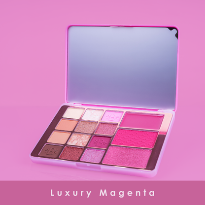 PALETA DE OJOS Y RUBORES LUXURY DE BLOOMSHELL