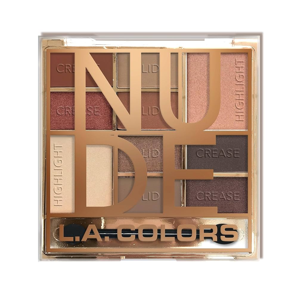 PALETA DE SOMBRAS Y ROSTRO DE ALTA PIGMENTACION - LA COLORS