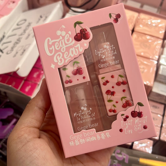 KIT DE LABIOS GLOSS Y LABIAL GEGE BEAR