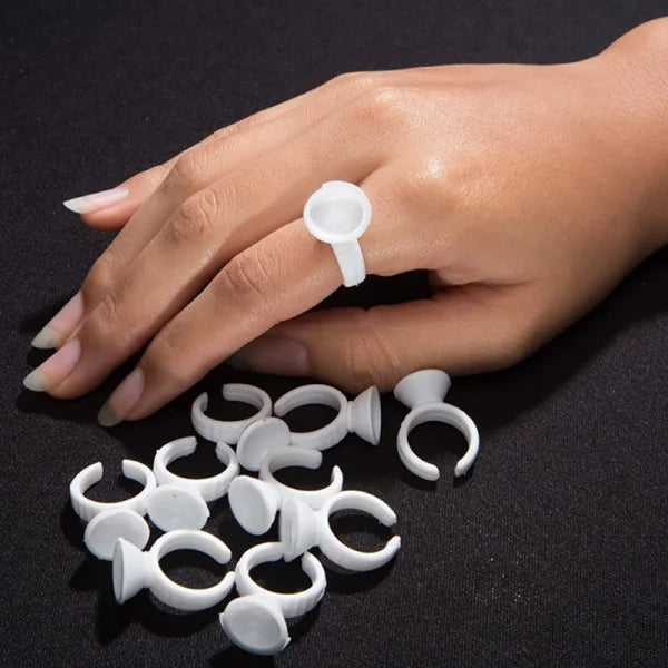 ANILLO PARA PEGA DE PESTAÑAS X10