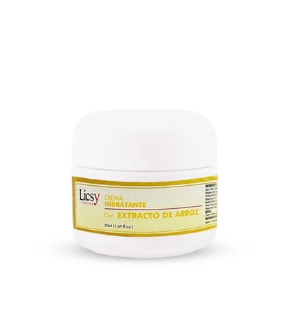 CREMA HIDRATANTE CON EXTRACTO DE ARROZ LICSY