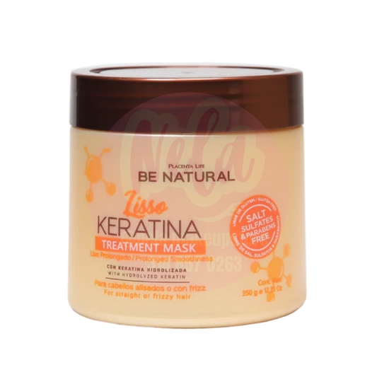 MASCARILLA BE NATURAL LISSO KERATINA 350G