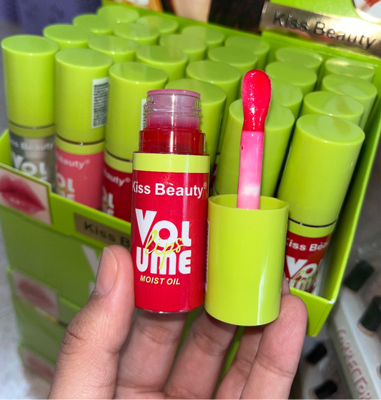 LIP OIL CON APLICADOR GRANDE KISS BEAUTY