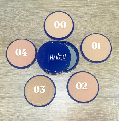 POLVO COMPACTO TRADICIONAL CON ESPEJO NAILEN