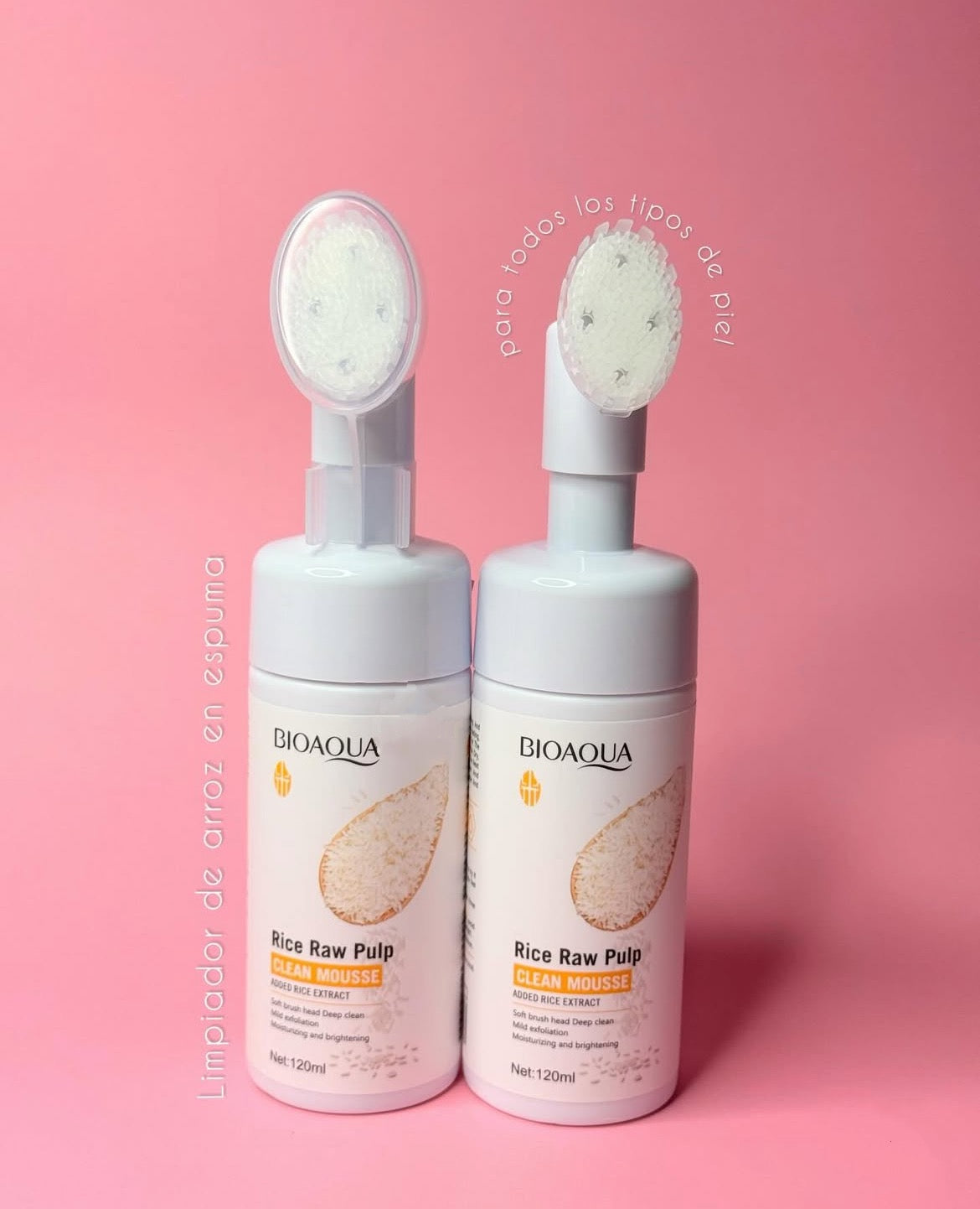 ESPUMA FACIAL ARROZ BIOAQUA