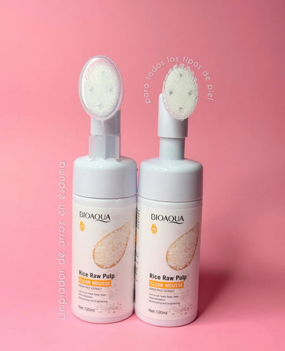 ESPUMA FACIAL ARROZ BIOAQUA