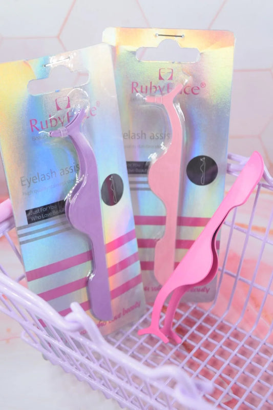 PINZA PESTAÑAS COMPLETAS RUBY FACE