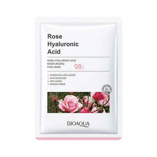 MASCARILLA-VELO ROSAS CON ÁCIDO HIALURONICO BIOAQUA