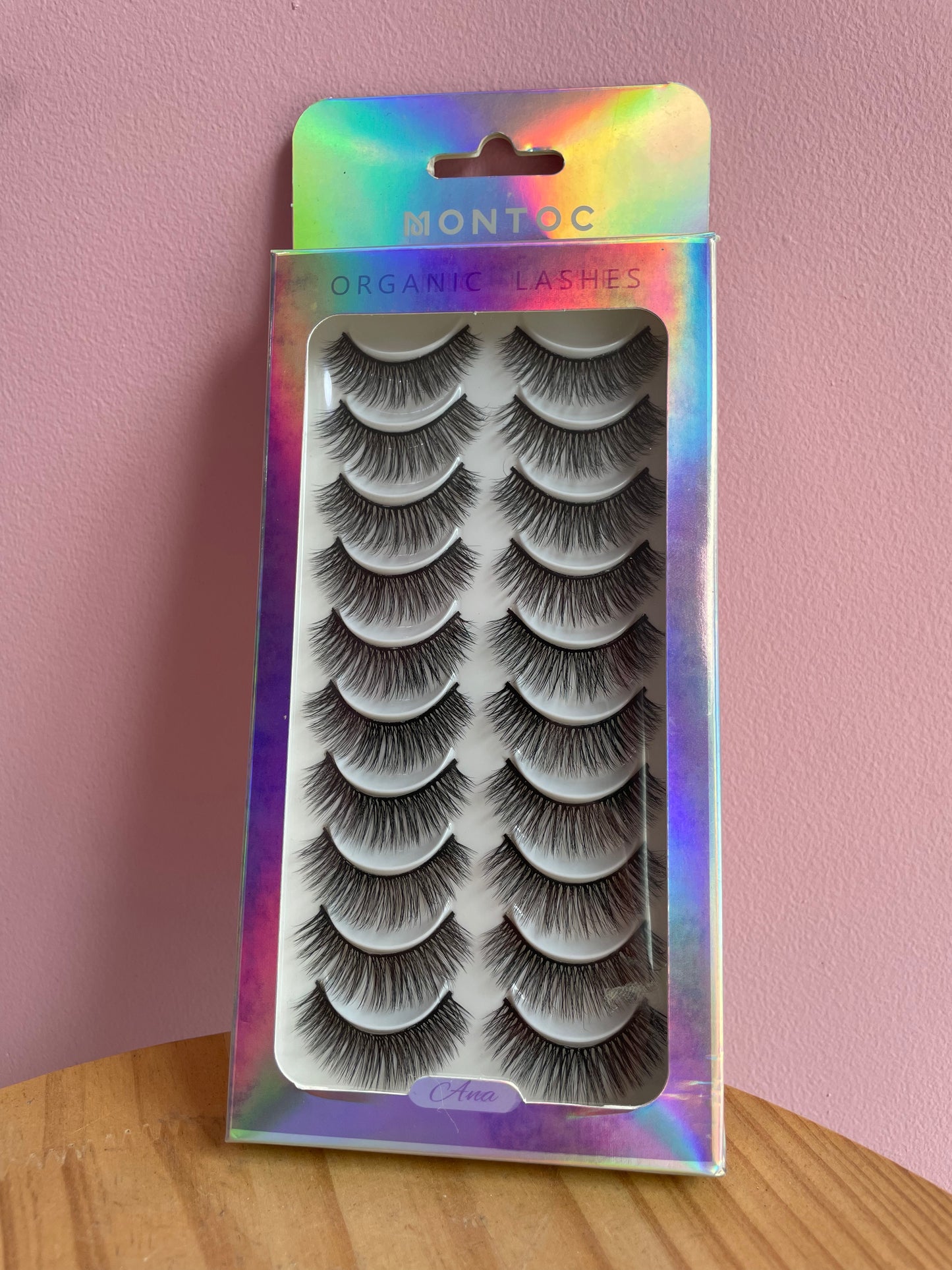 PESTAÑAS ORGANIC LASH MONTOC X10 PARES