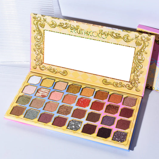 PALETA DE SOMBRAS 32 TONOS DE KEVIN Y COCO